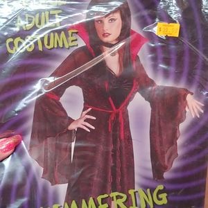 Shimmering Rose Vampiress Costume